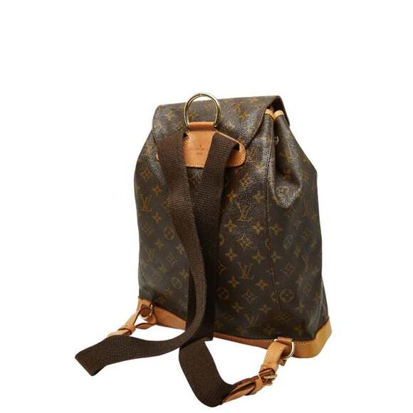 LOUIS VUITTON Brown Monogram Leather Backpack main image 8